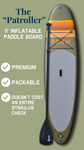 Patroller 11’ Inflatable Standup Paddleboard